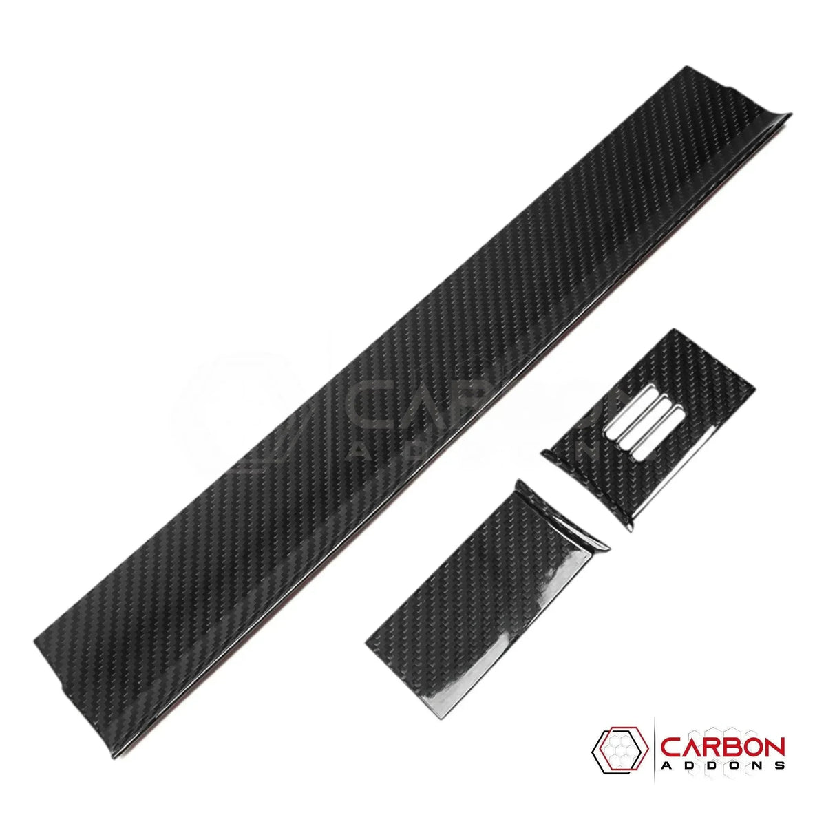 Real Carbon Fiber Dashboard Trim Cover For F150 2015-2020
