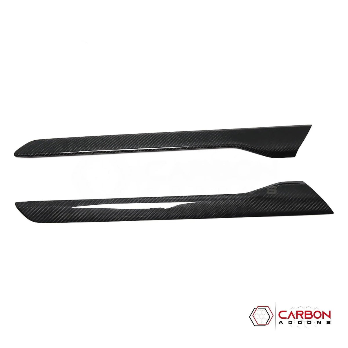 2019+ RAM 1500/TRX/RHO Center Console Side Trim Hard Carbon Fiber Cover