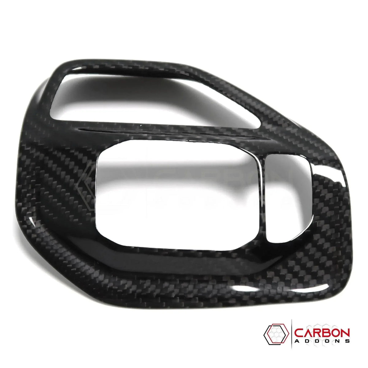 2019+ RAM 1500 TRX/RHO Driving Mode Selector Button Trim Hard Carbon Fiber Cover