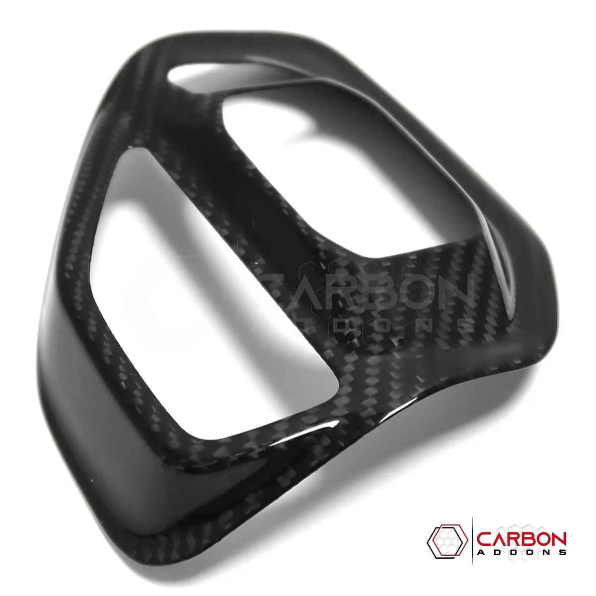 2019+ RAM 1500 TRX/RHO Driving Mode Selector Button Trim Hard Carbon Fiber Cover