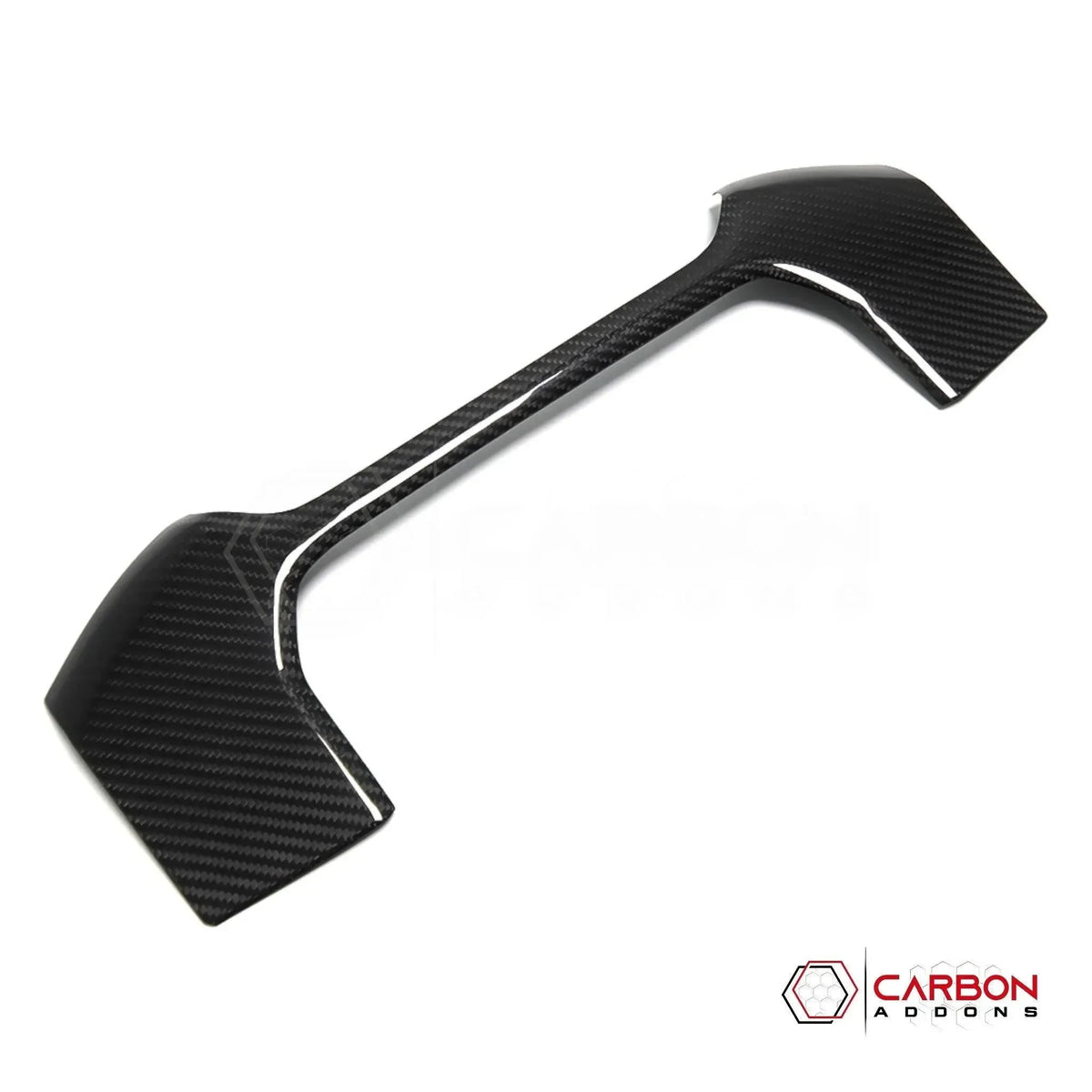 2019+ RAM 1500/TRX/RHO Infotainment Screen Upper Trim Hard Carbon Fiber Cover