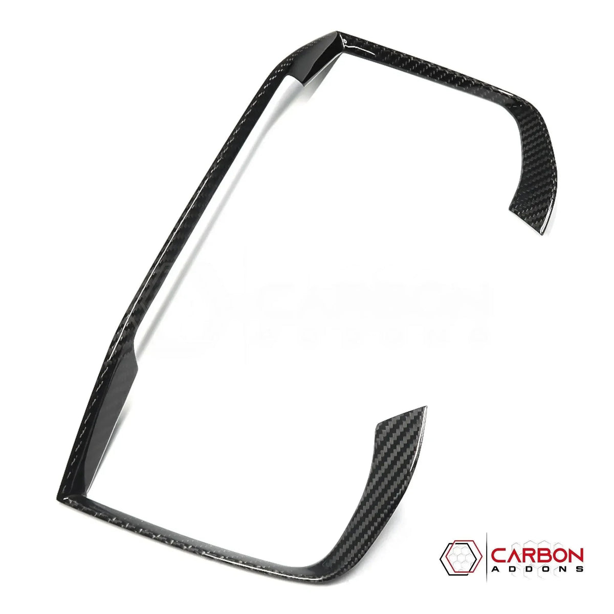 2019+ RAM 1500/TRX Interior Rear AC Vent Trim Hard Carbon Fiber Cover