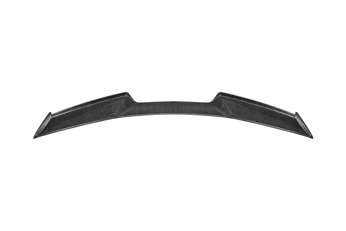 Ducktail Rear Spoiler; Carbon Fiber (23-26 Corvette C8 E-Ray, Z06)