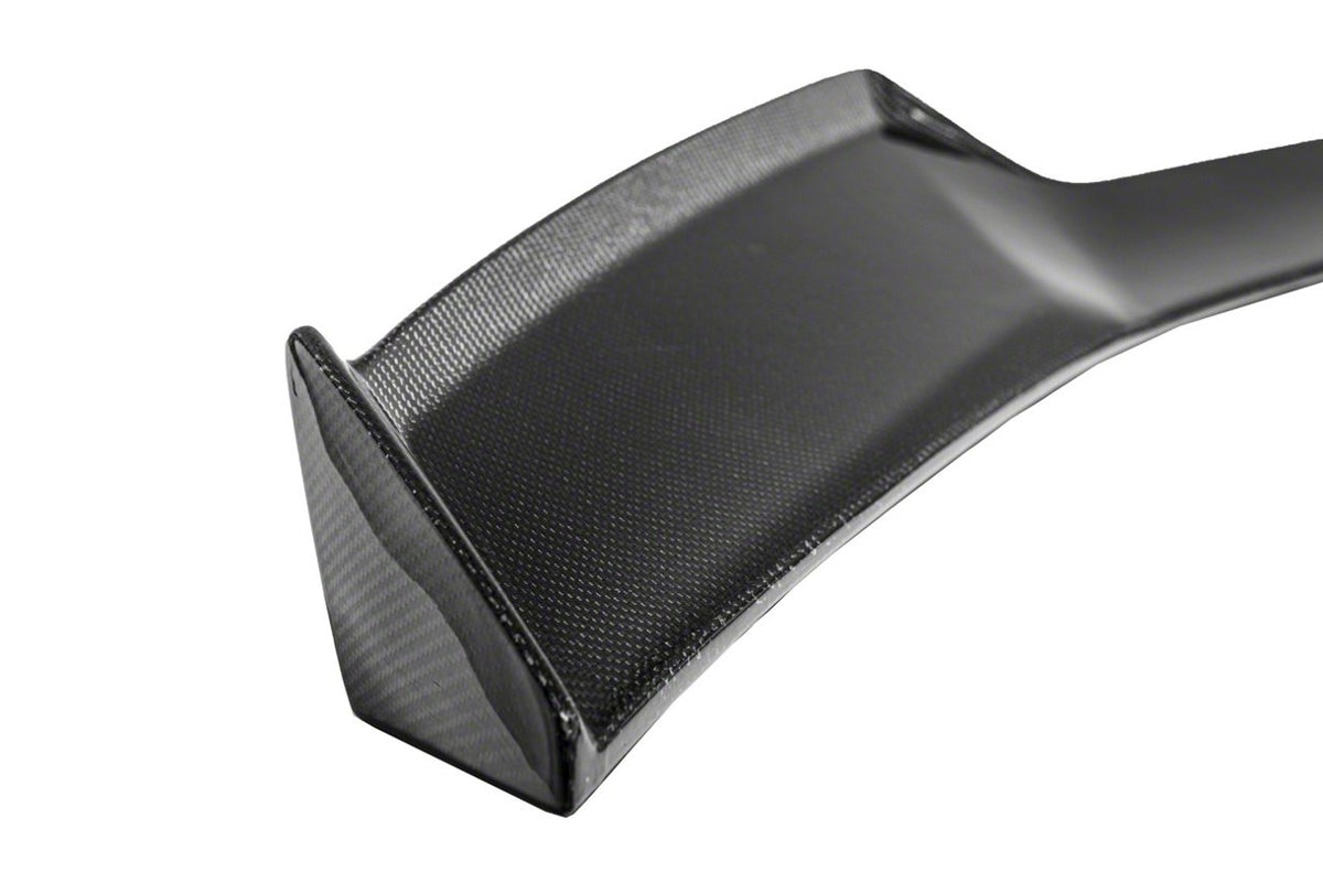 Ducktail Rear Spoiler; Carbon Fiber (23-26 Corvette C8 E-Ray, Z06)
