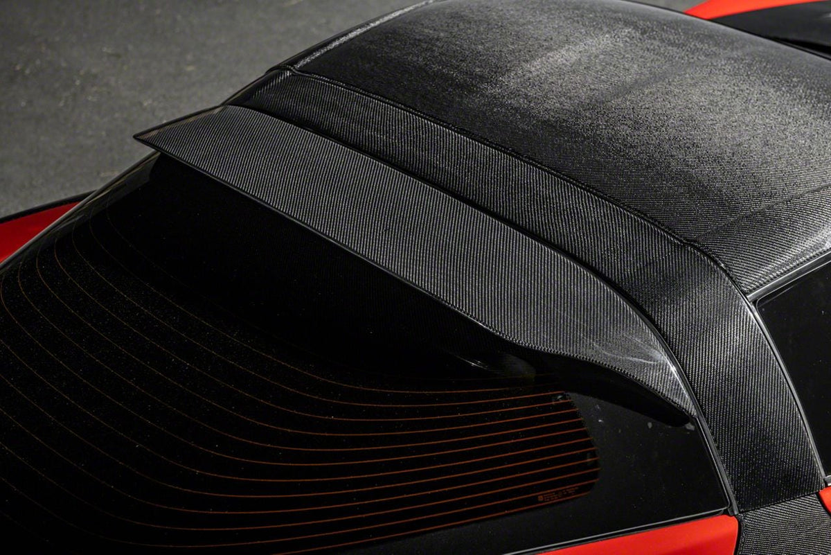 EOS Performance Package Roof Spoiler; Carbon Fiber (05-13 Corvette C6 Coupe)