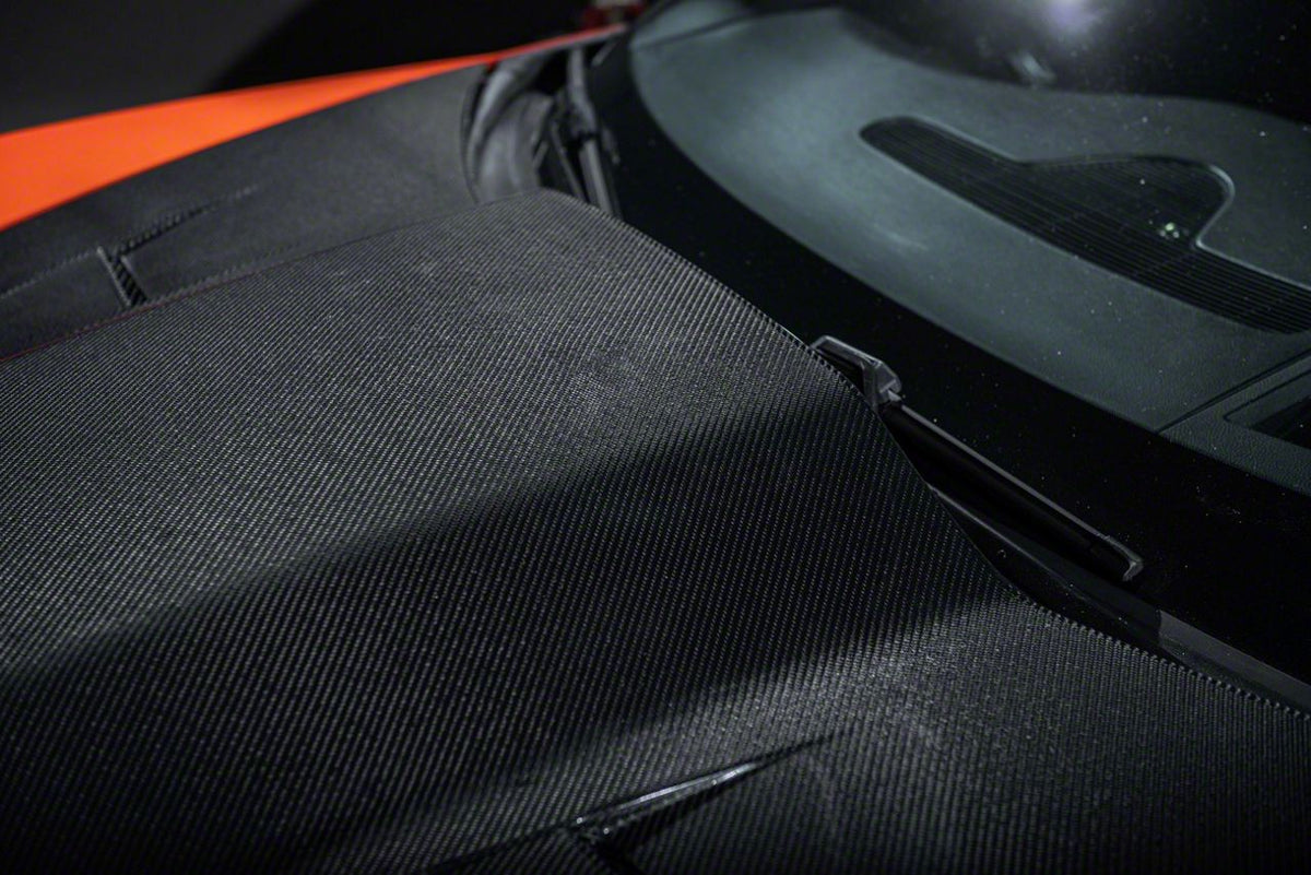 EOS Performance Track Package Hood; Carbon Fiber (05-13 Corvette C6)