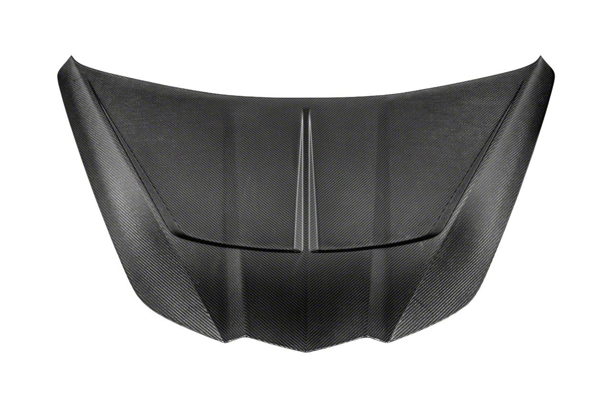 EOS Performance Track Package Hood; Double Sided Carbon Fiber (20-26 Corvette C8)