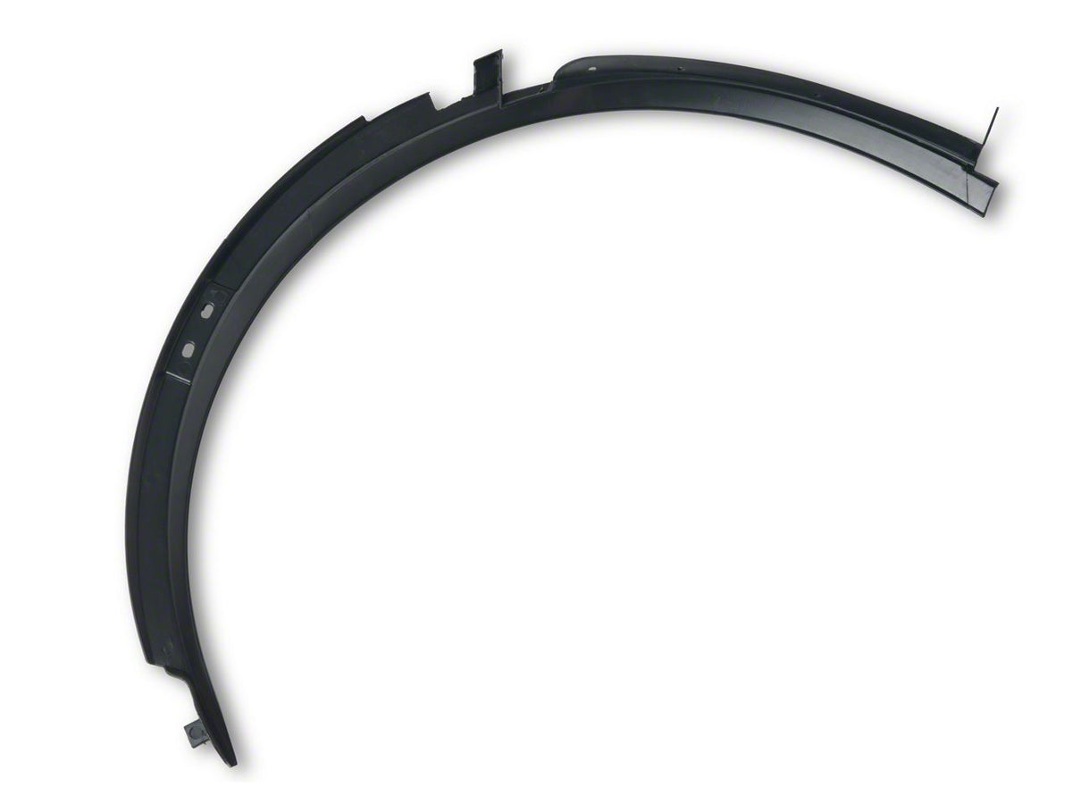 Front Fender Flare Wheel Trim; Carbon Flash Metallic (14-19 Corvette C7)