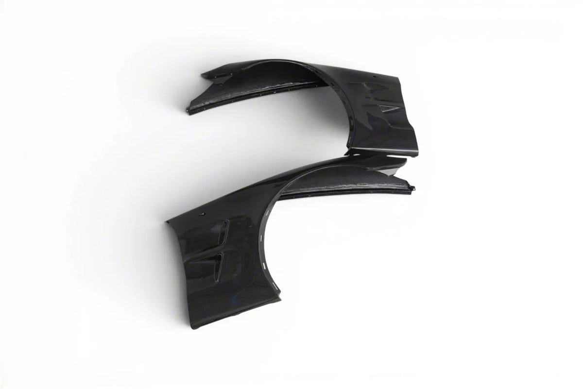 Front Widebody Fenders; Carbon Fiber (05-13 Corvette C6)