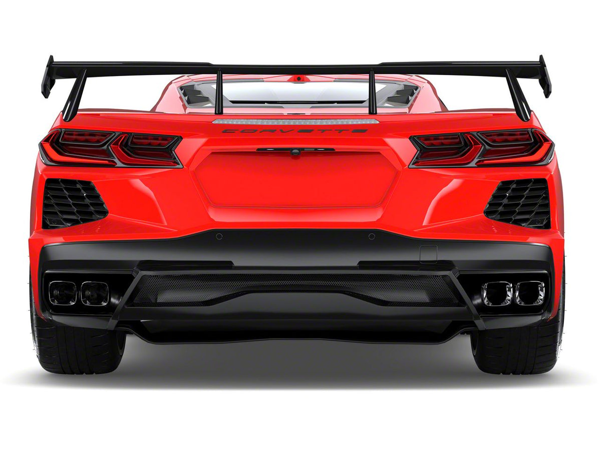High Wing Spoiler; Carbon Flash Metallic (20-26 Corvette C8)