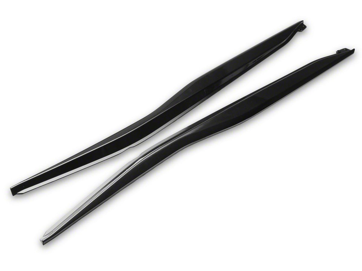 Side Skirt Rocker Panels; Carbon Flash Metallic (14-19 Corvette C7 Grand Sport, Z06)