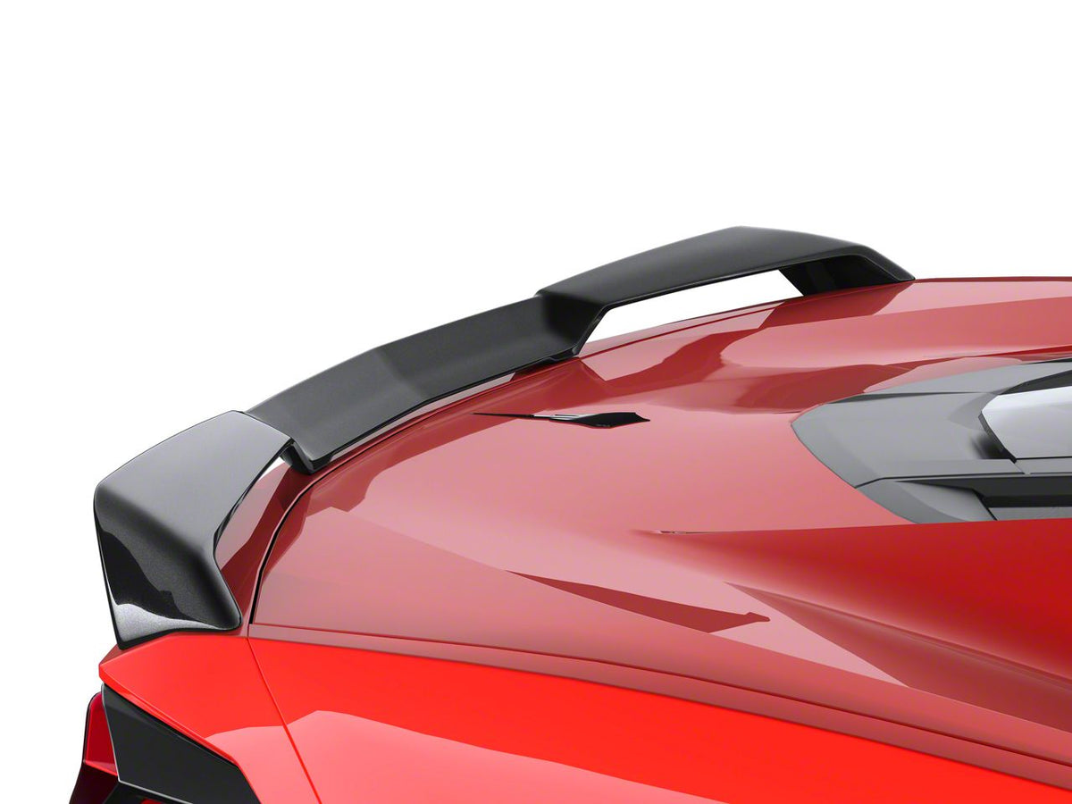 Z51 Style Wickerbill Rear Trunk Spoiler; Carbon Flash (20-26 Corvette C8)