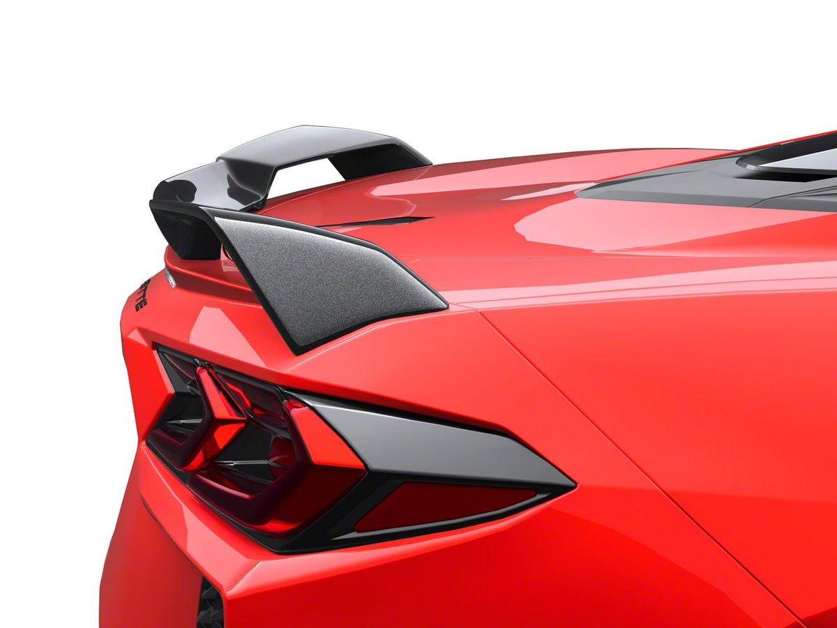 Z51 Style Wickerbill Rear Trunk Spoiler; Carbon Flash (20-26 Corvette C8)