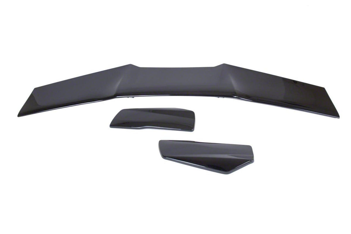 ZR1 ZTK Conversion Package High Rear Spoiler; Carbon Flash Metallic (14-19 Corvette C7 Stingray)