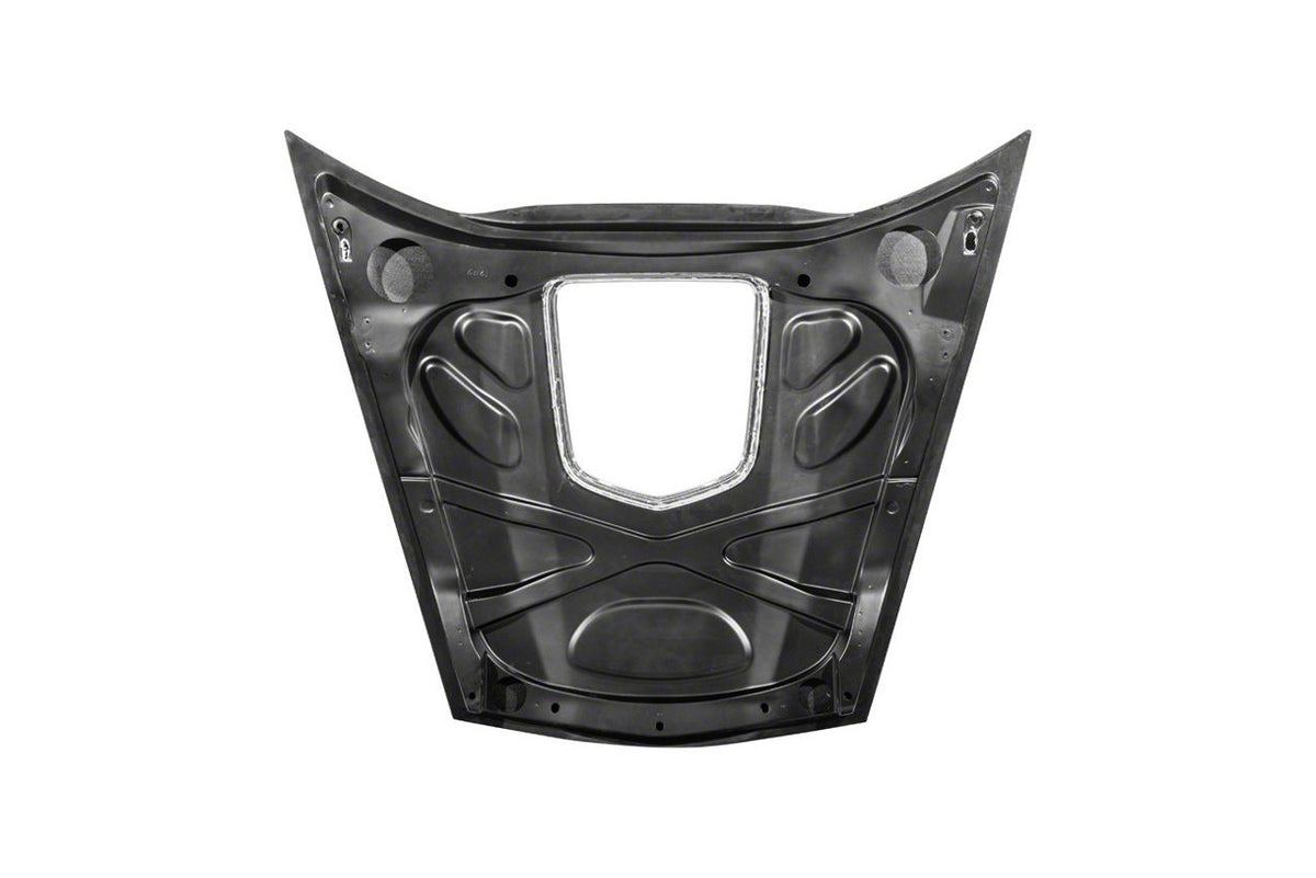 ZR1 Cowl Raised Style Hood; Carbon Fiber (05-13 Corvette C6)
