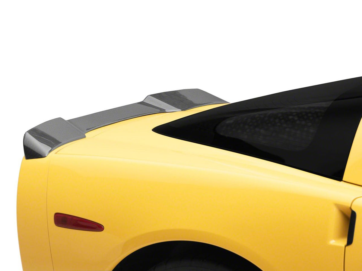 ZR1 Extended Rear Spoiler; Carbon Fiber (05-13 Corvette C6)