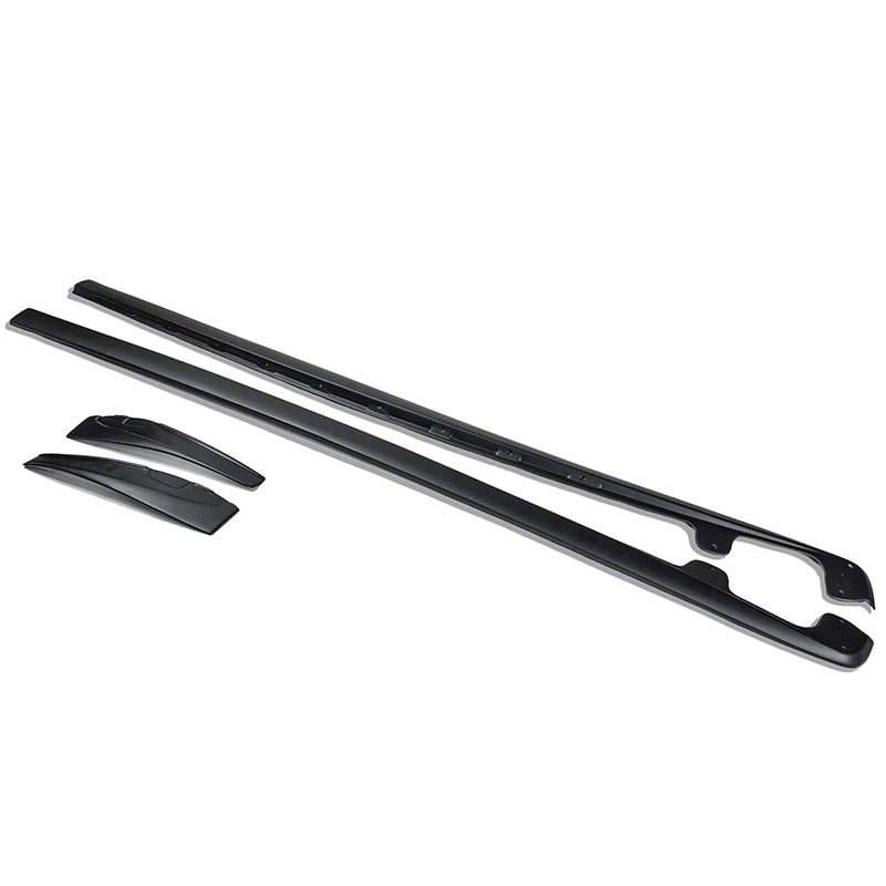 ZR1 Side Skirt Rocker Panels; Gloss Black (06-13 Corvette C6, Excluding Base)