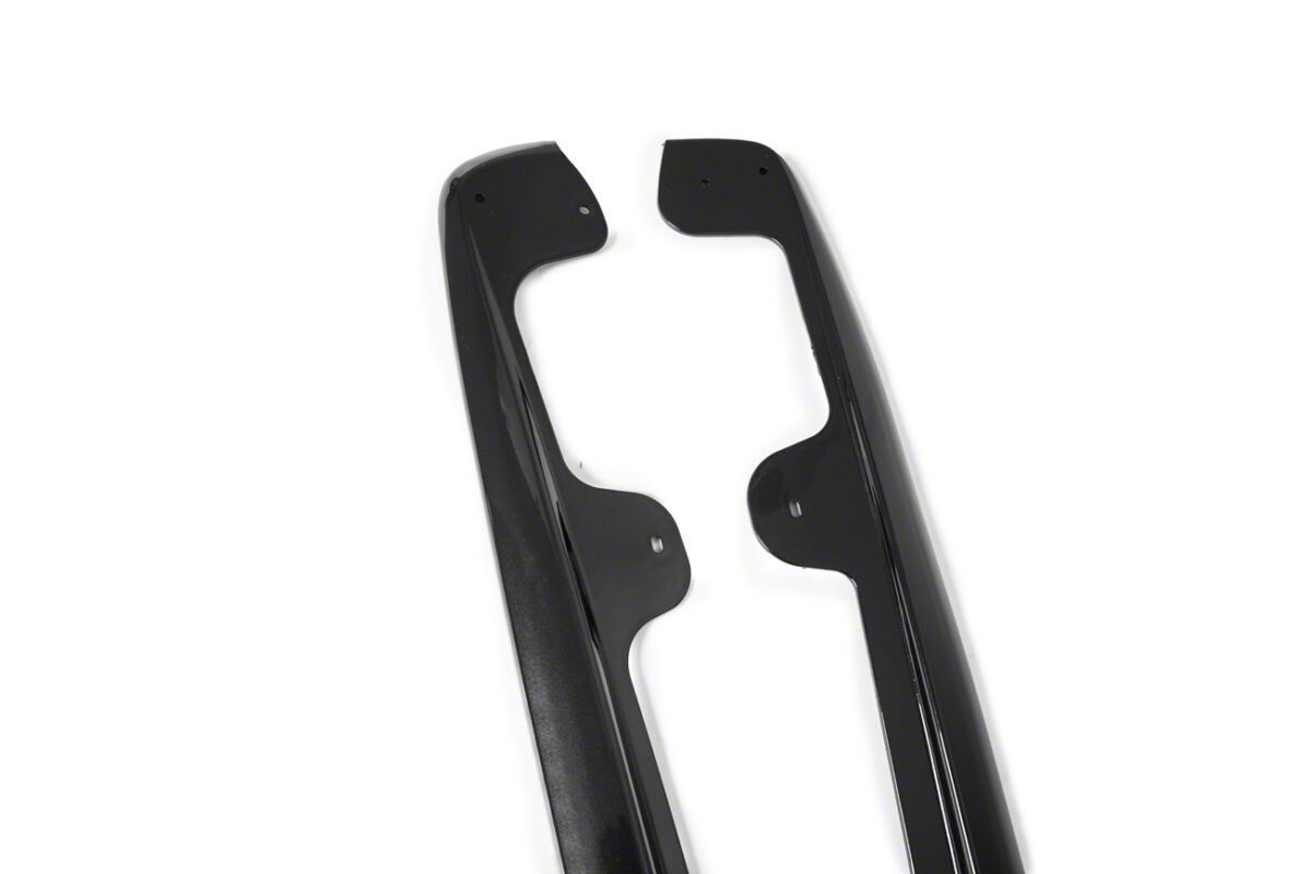 ZR1 Side Skirt Rocker Panels; Gloss Black (06-13 Corvette C6, Excluding Base)