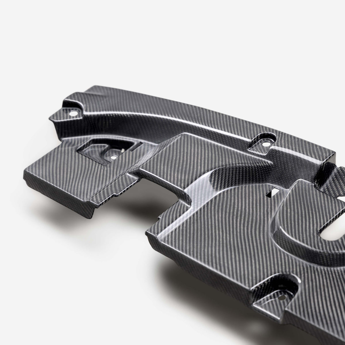 Dry Carbon Cooling Plate for 2023-2026 Toyota GR Corolla - Gloss
