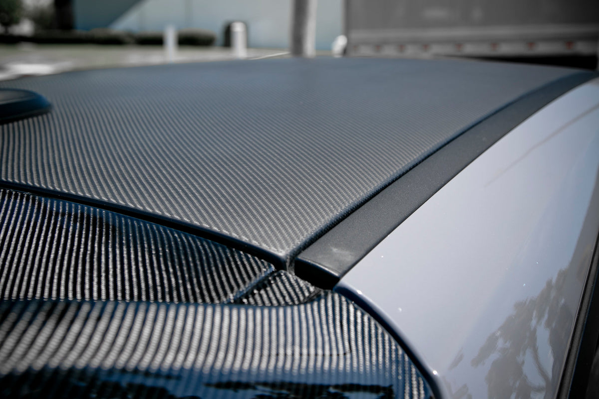Dry carbon roof replacement for 2015-2018 Ford Focus HB