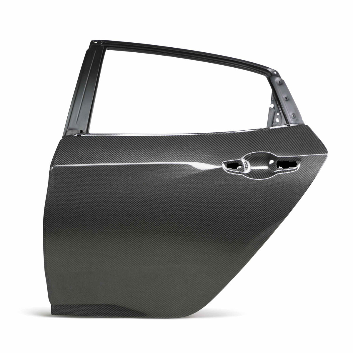 Carbon fiber rear doors for 2017-2021 Honda Civic Hatchback