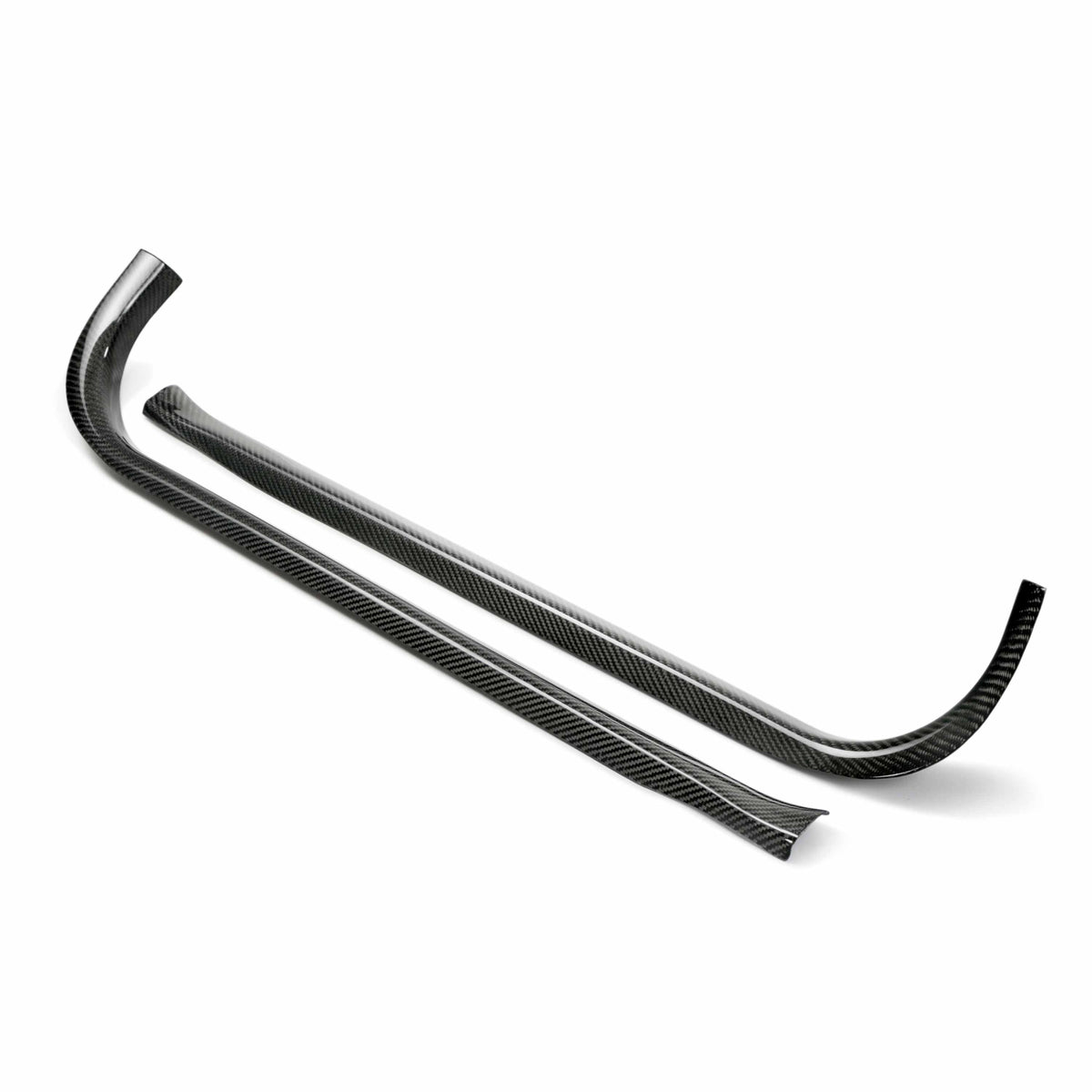 Carbon fiber door sill trim for 2009-2024 Nissan GT-R