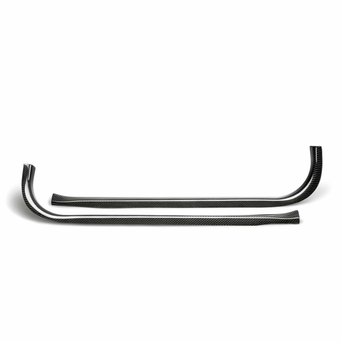 Carbon fiber door sill trim for 2009-2024 Nissan GT-R