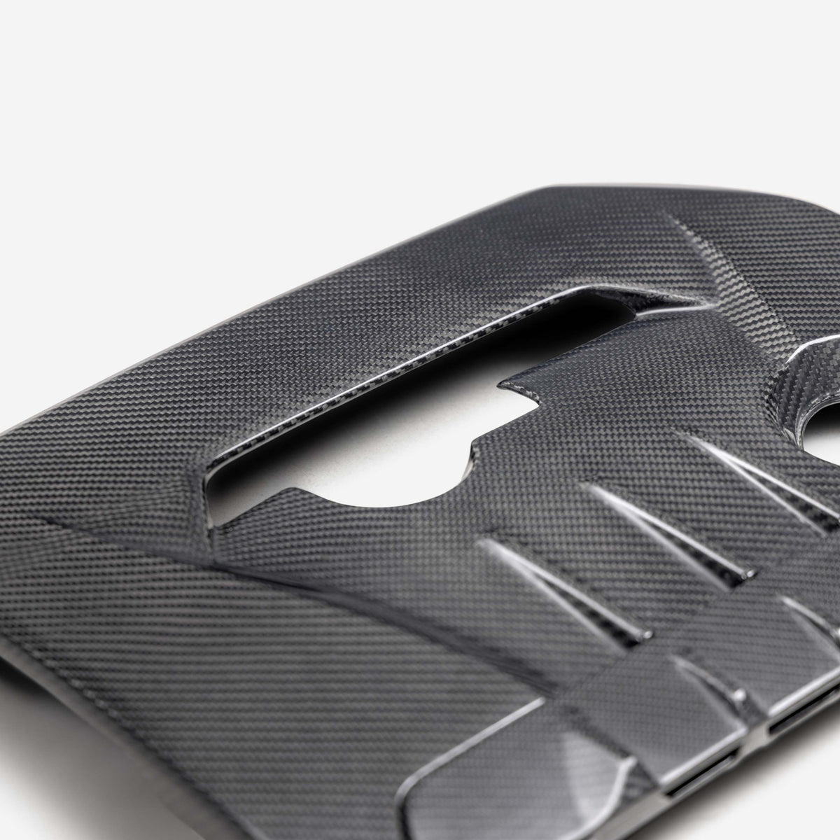 Dry Carbon Engine Cover for 2023-2026 Toyota GR Corolla - Gloss