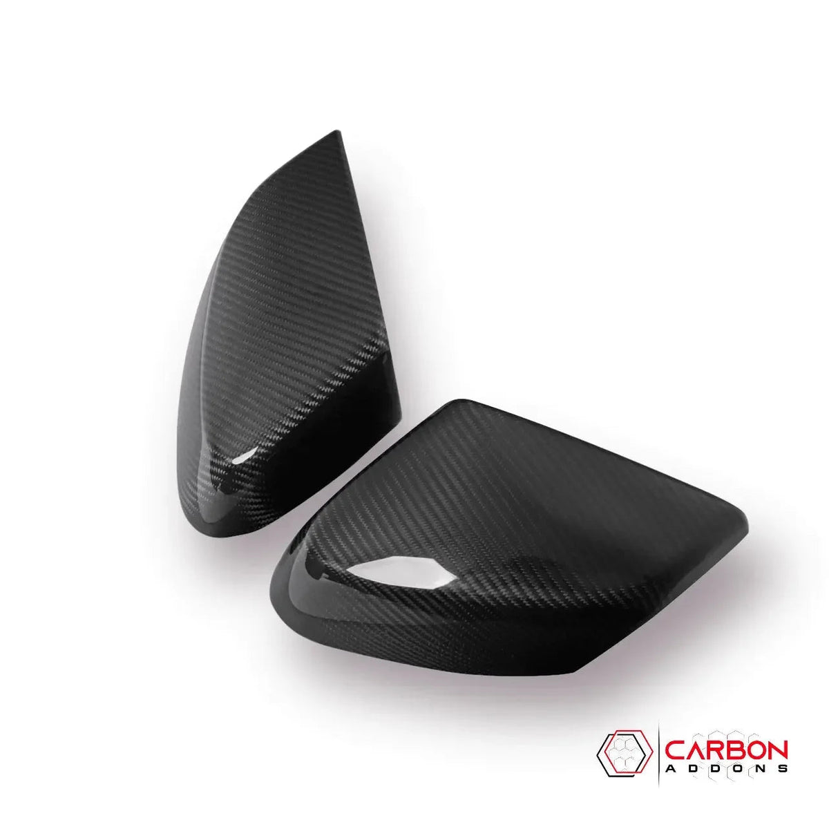 C8 Corvette Real Carbon Fiber Exterior Mirror Covers | Exterior Upgrade (2020–2027)