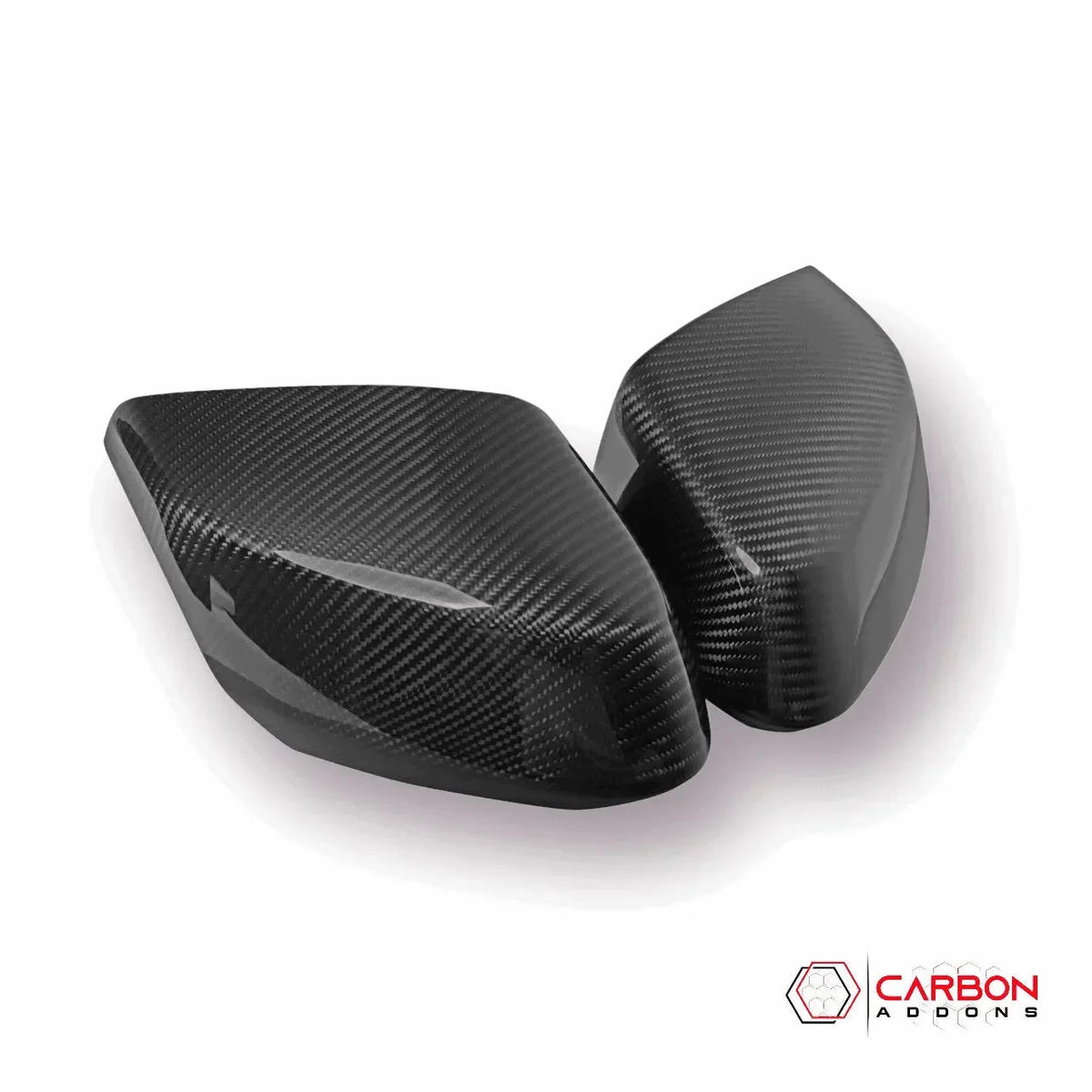 C8 Corvette Real Carbon Fiber Exterior Mirror Covers | Exterior Upgrade (2020–2027)
