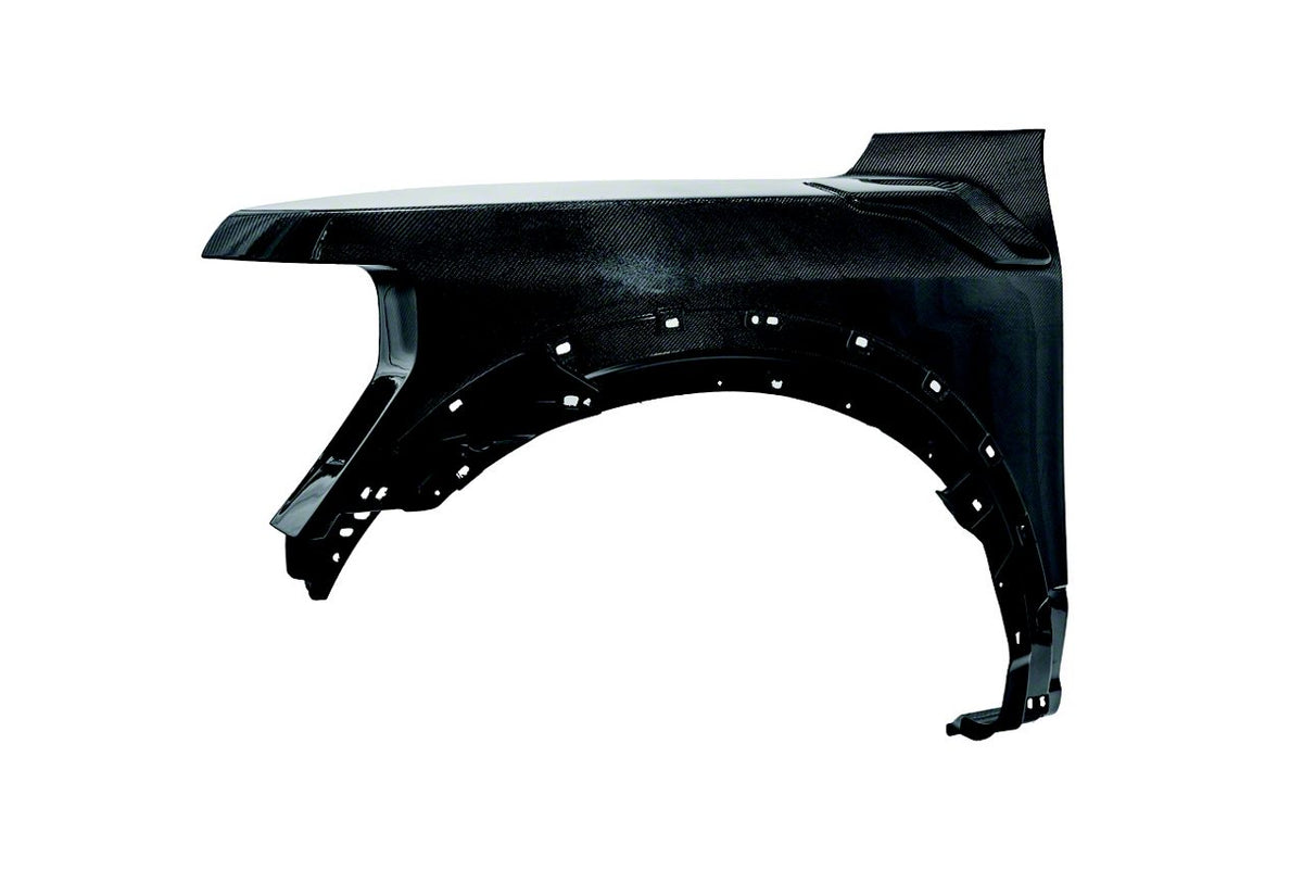 Front Fenders and Vents; Carbon Fiber (21-26 F-150 Raptor)