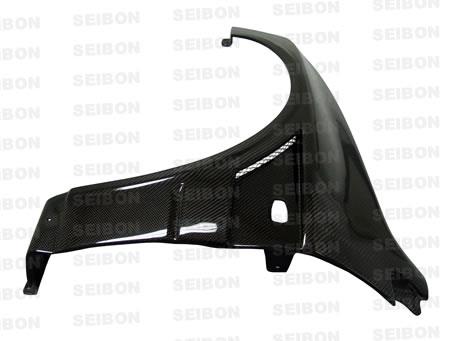 Seibon 03-07 Mitsubishi Evo 8 & IX 10mm Wider Carbon Fiber Fenders