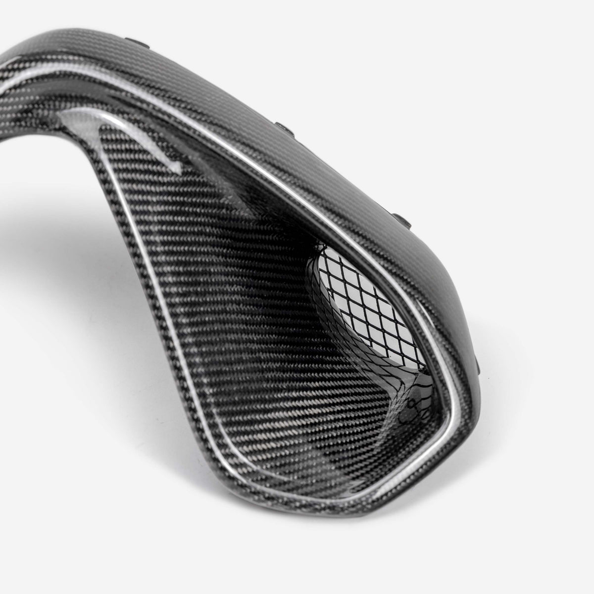 Carbon fiber front bumper duct for 2022-2026 Subaru BRZ