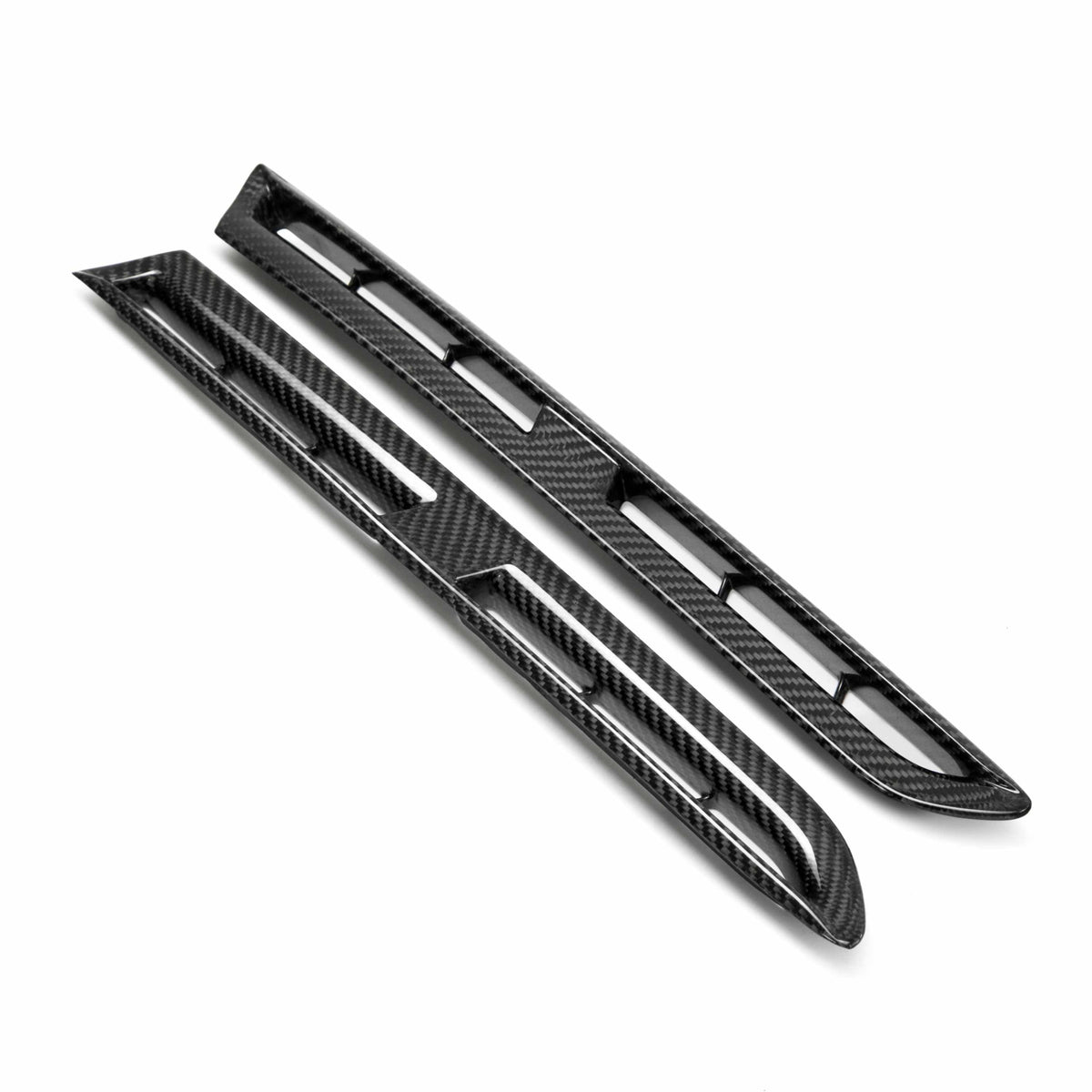 Carbon fiber front fender ducts for 2009-2024 Nissan GT-R