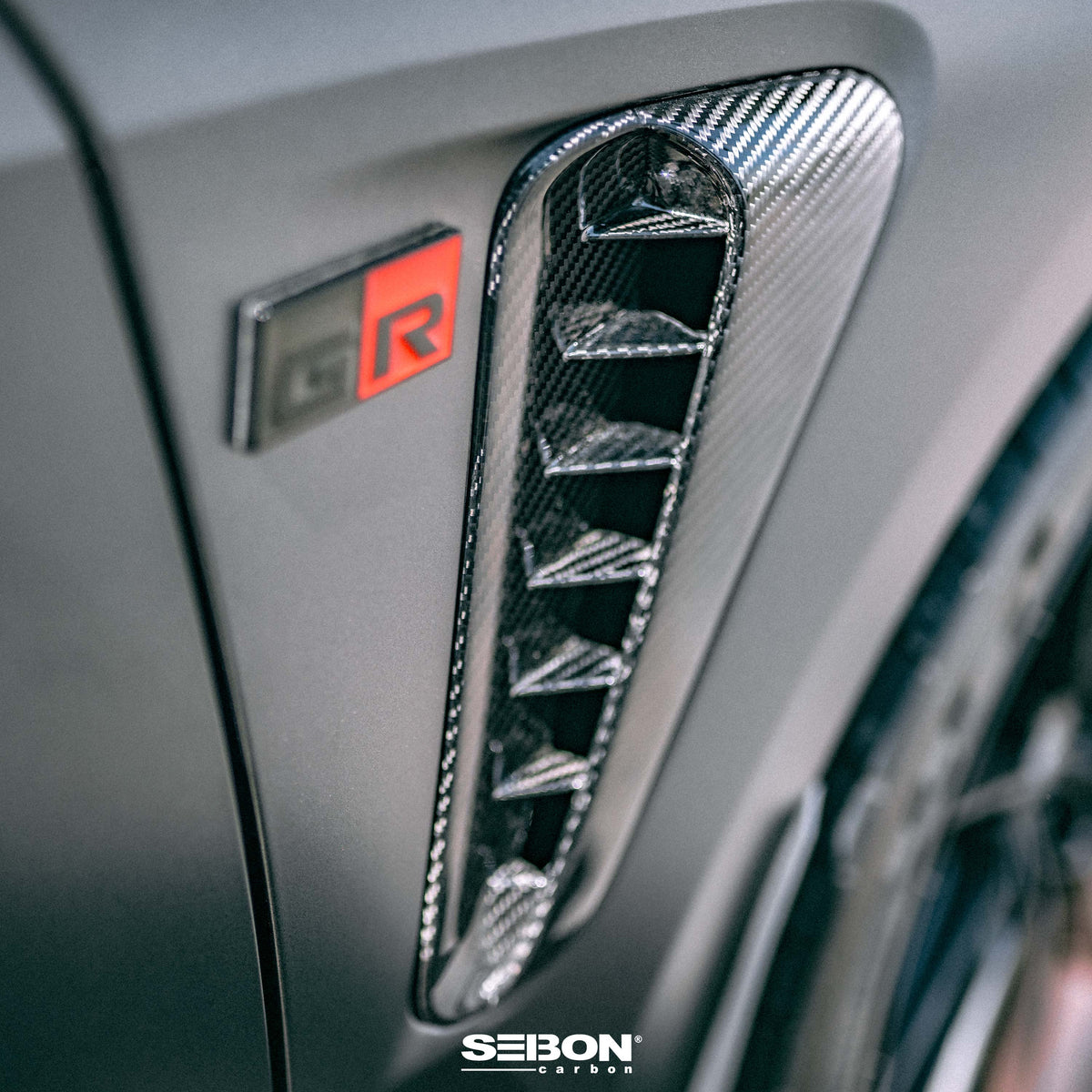 Dry Carbon Fender Vents for 2023-2026 Toyota GR Corolla - Gloss