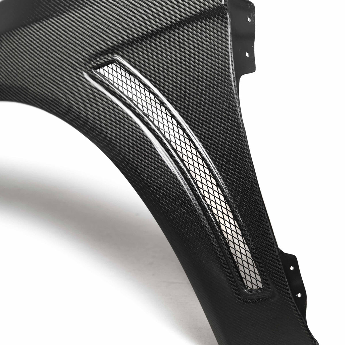 Carbon fiber fenders for 2008 -2015 Mitsubishi Lancer EVO X (10mm Wider)