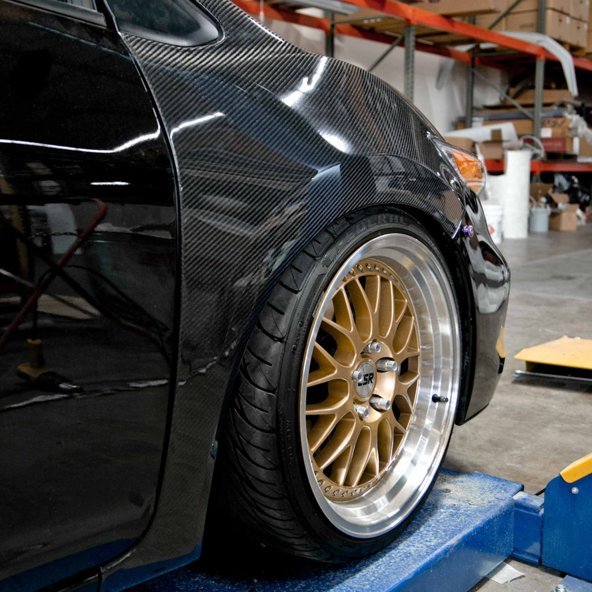 Carbon fiber fenders for 2014-2015 Honda Civic Coupe