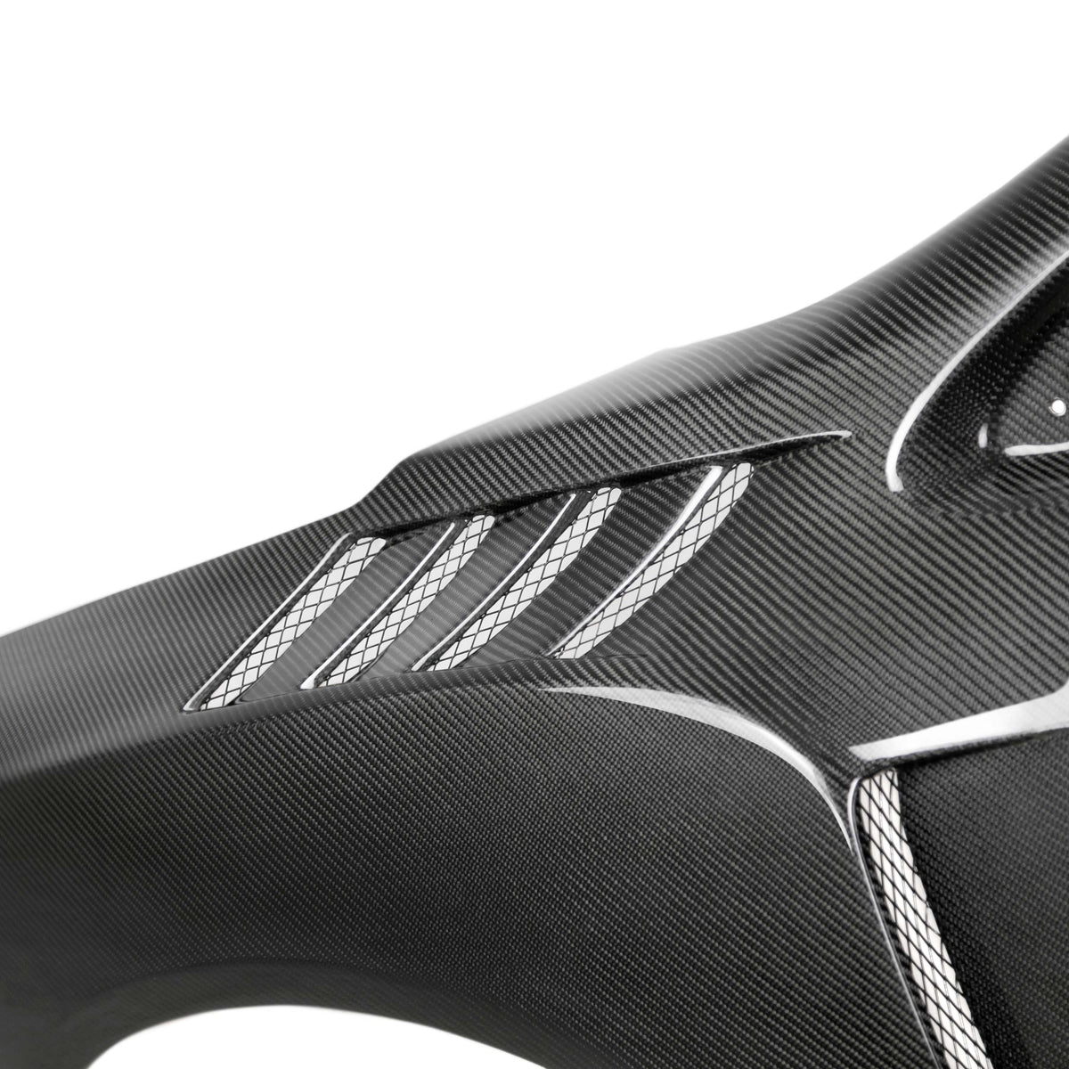 W-Style Carbon Fiber fenders for 2015-2021 Subaru WRX / STi