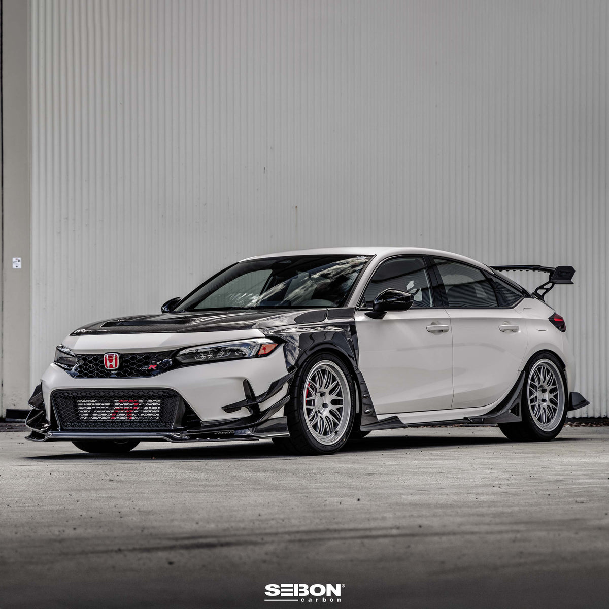 MB-Style Carbon Fiber Fenders for 2023-2026 Honda Civic Type R (20mm Wider)