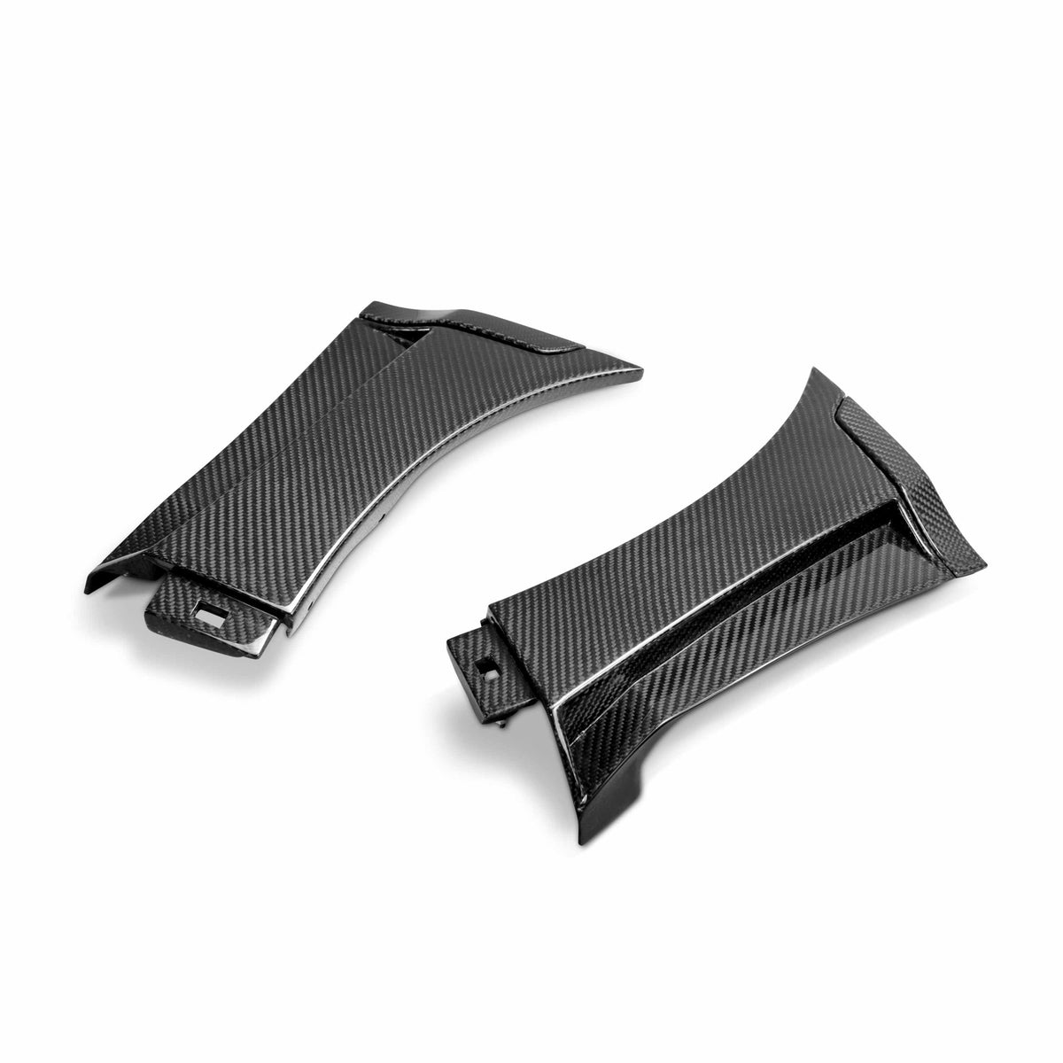 Carbon fiber fender caps for 2015-2021 Subaru WRX / STi