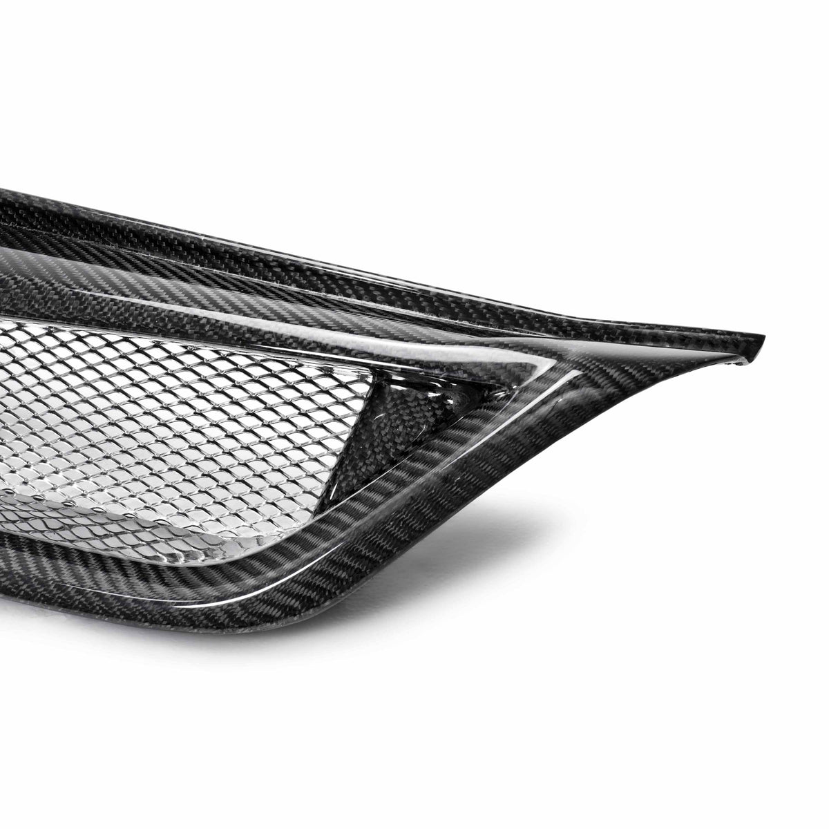 STI-Style Carbon Fiber Front Grille for 2011-2014 Subaru WRX STi