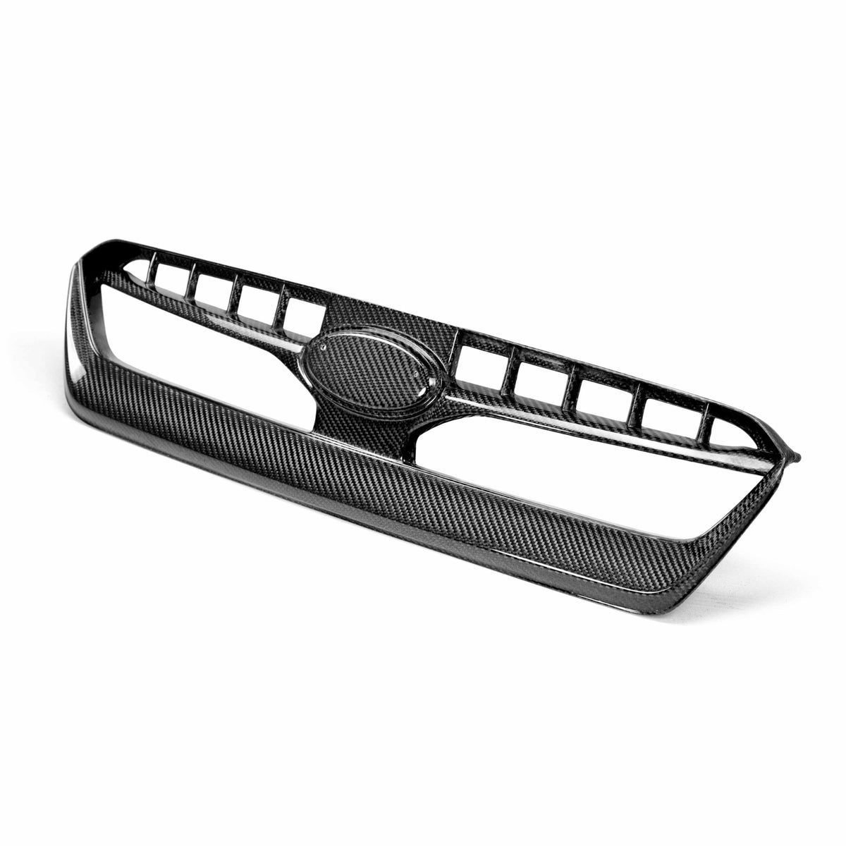 OEM-Style Carbon Fiber Front Grille for 2015-2017 Subaru WRX / STi