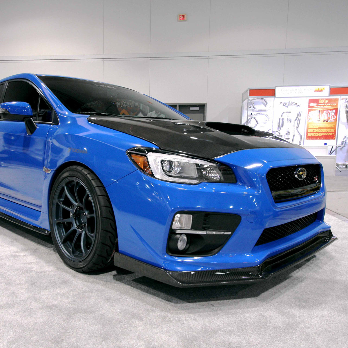 MB3-Style Carbon Fiber Front Lip for 2015-2017 Subaru WRX / STi