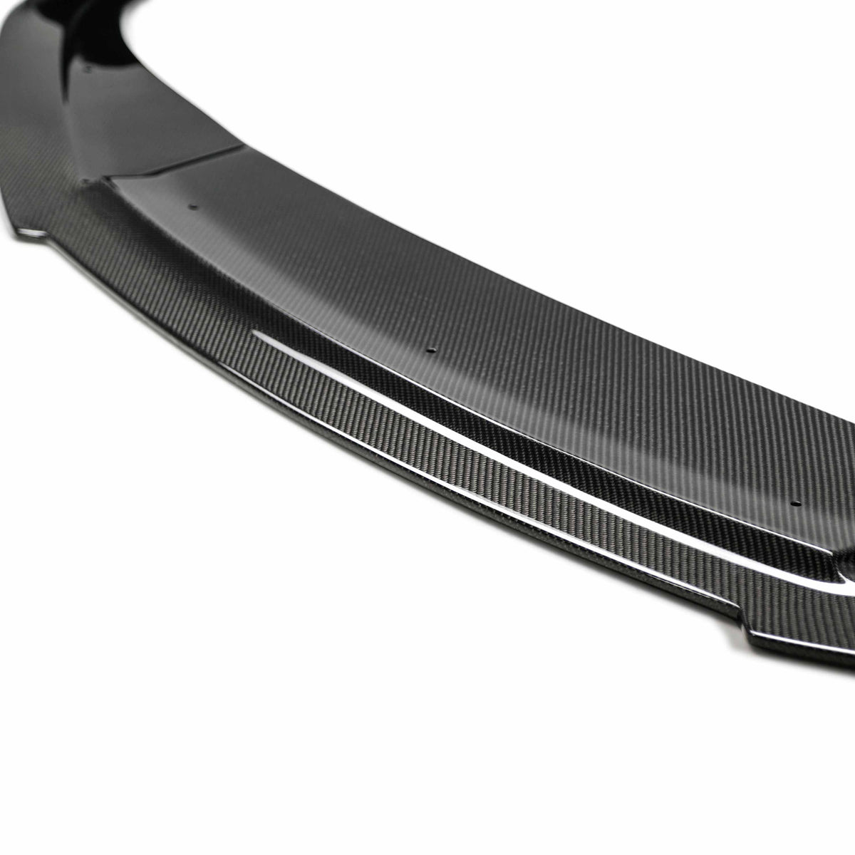 TR-Style Carbon Fiber Front Lip for 2016-2018 Honda Civic Sedan