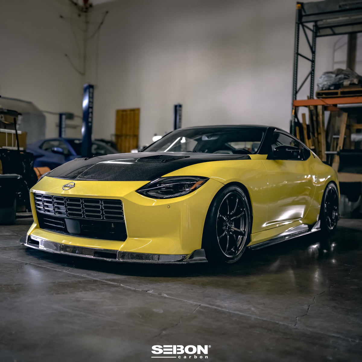 MB-Style Carbon Fiber Front Lip for 2023-2026 Nissan Z