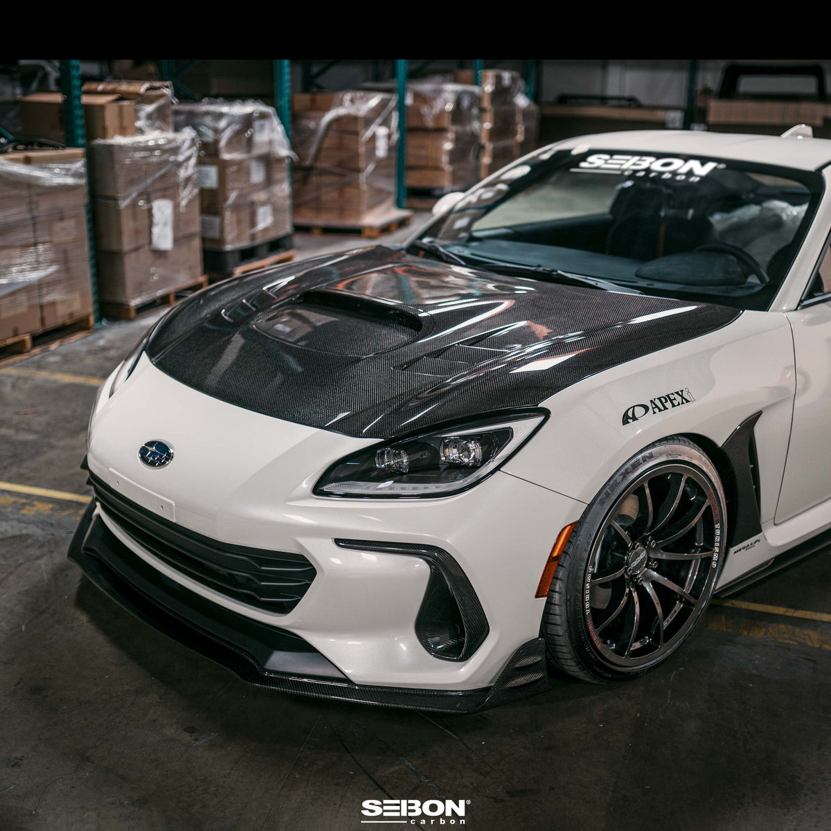 MB-Style Carbon Fiber Front Lip for 2022-2026 Subaru BRZ