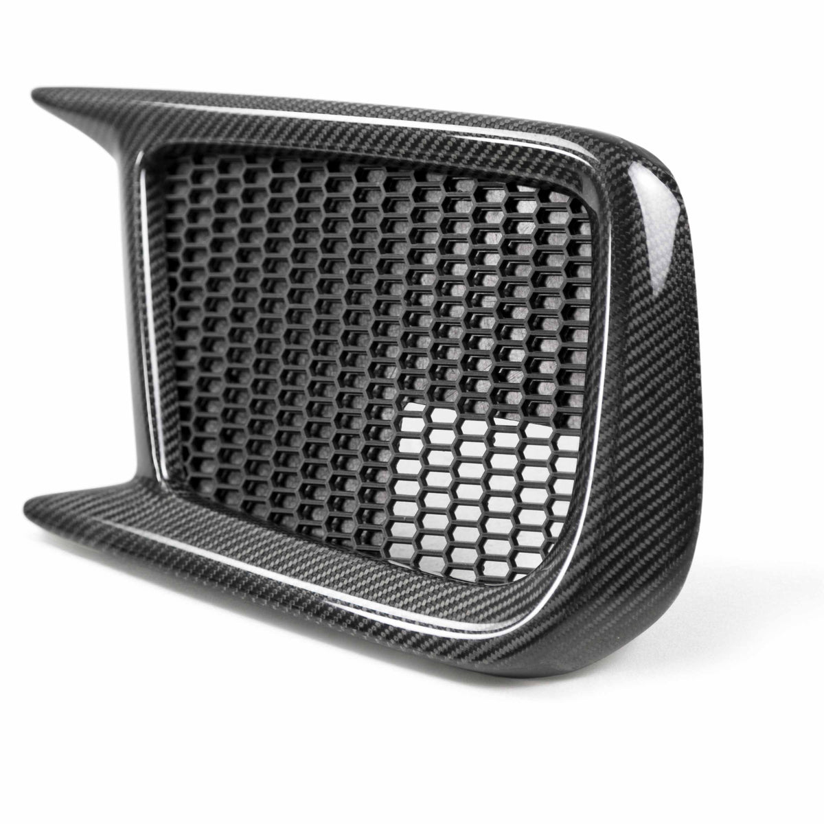 Carbon fiber fog light surround for 2018-2021 Subaru WRX / STi