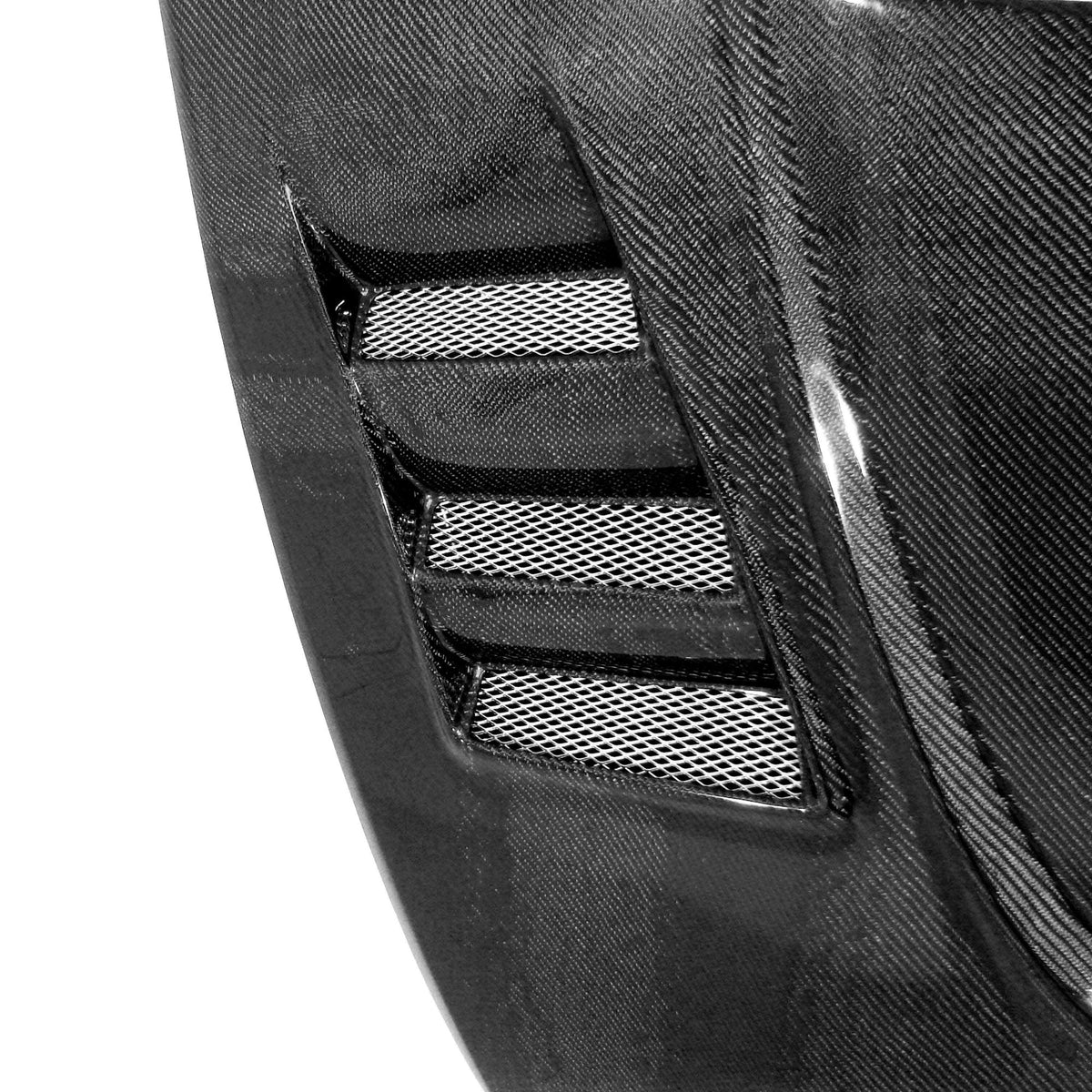 TS-Style Carbon Fiber hood for 2004-2011 Mazda RX8
