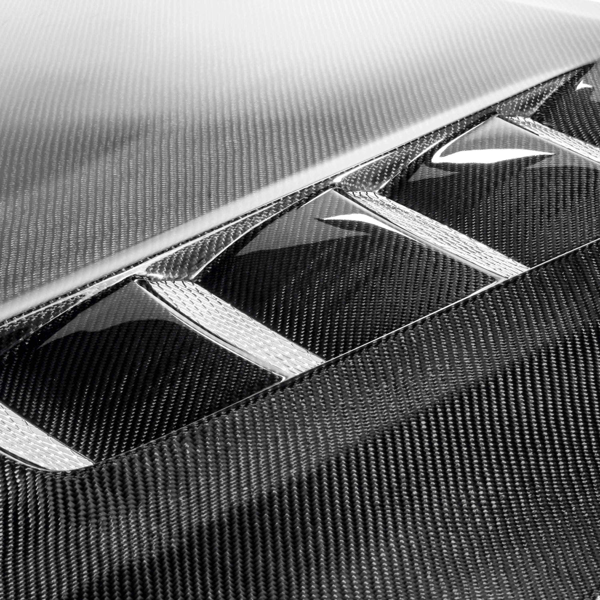 TSII-Style Carbon Fiber hood for 2006-2013 Lexus IS250/350 and 2010-2012 Lexus IS C