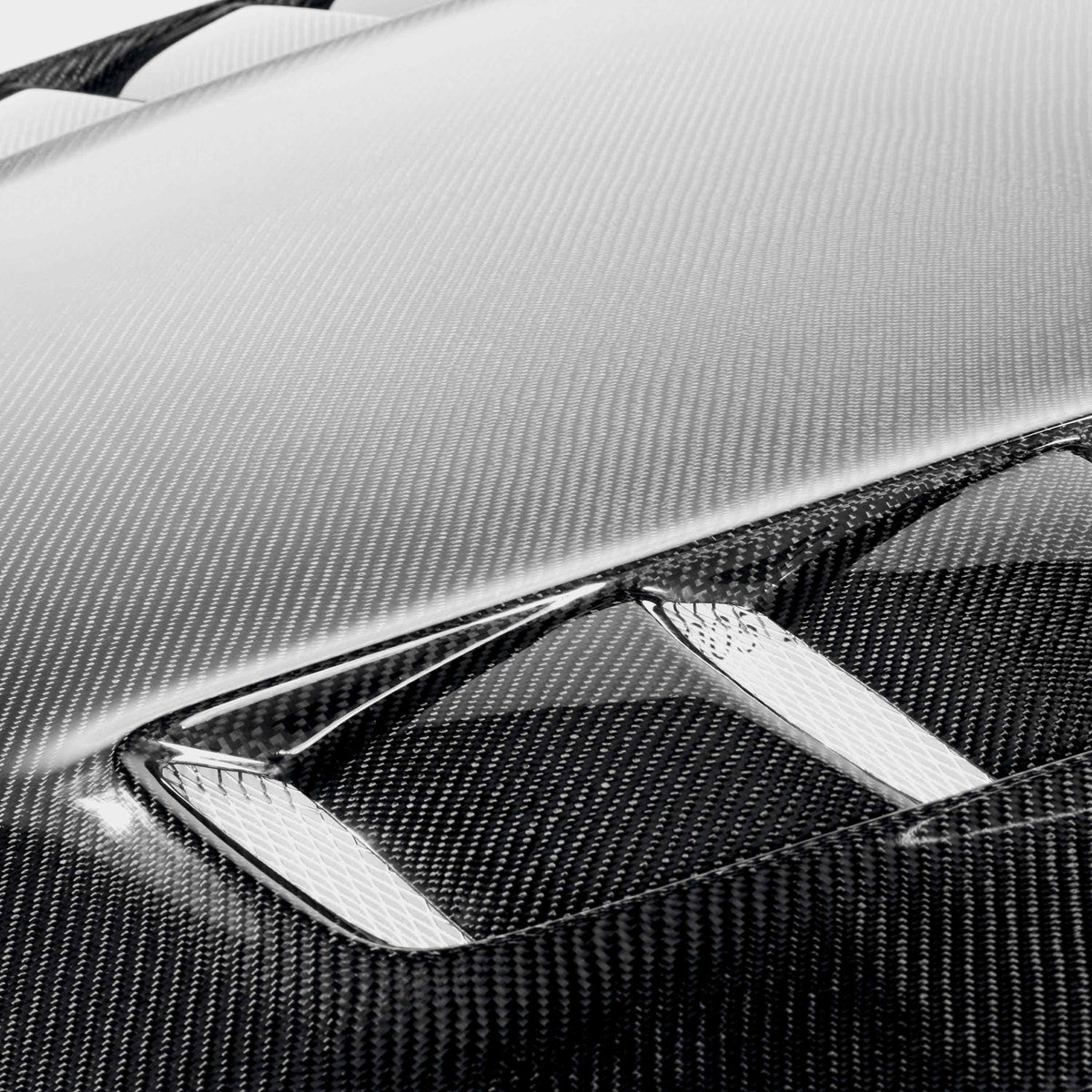 TSII-Style Carbon Fiber hood for 2008-2014 Lexus ISF